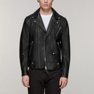 Never worn Mackage Fenton Leather Jacket, Men, 38